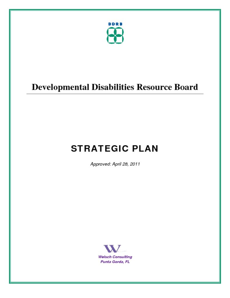 DDRB Approves 2011 Strategic Plan