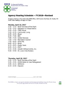 thumbnail of FY2018 Agency Hearings Public Notice