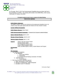 thumbnail of Board Meeting Notice 05-18-17