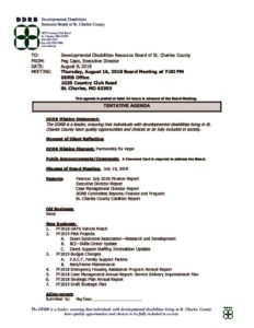 thumbnail of August 16, 2018 board notice